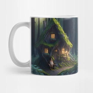 Fantasy Gnome Cottage Mug